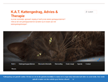 Tablet Screenshot of kattengedrag.com